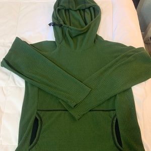 Women's small Melanzana microgrid hoodie